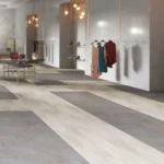 Palmeta vinílica Concret flex Dark en Piso Tienda
