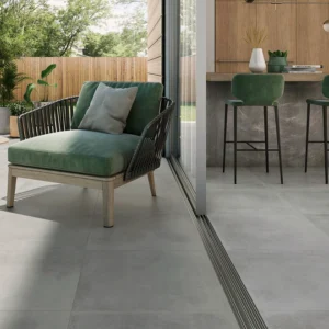 Palmeta vinílica Concret flex Medium Piso Exterior
