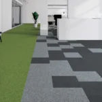 Oficina alfombra modular colección Prairie, OMV