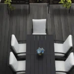 Deck Premium Grey Ébano terraza, OMV