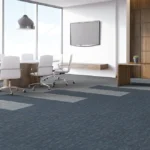 Oficina alfombra modular colección Shingle, OMV