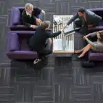 Alfombra Modular Colección ARCADE reunión laboral, OMV