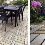 DECK WPC PALMETAS modulares EXTERIOR TERRAZA, OMV