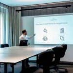 Magicwall oficina Paredes PROYECTABLE, OMV