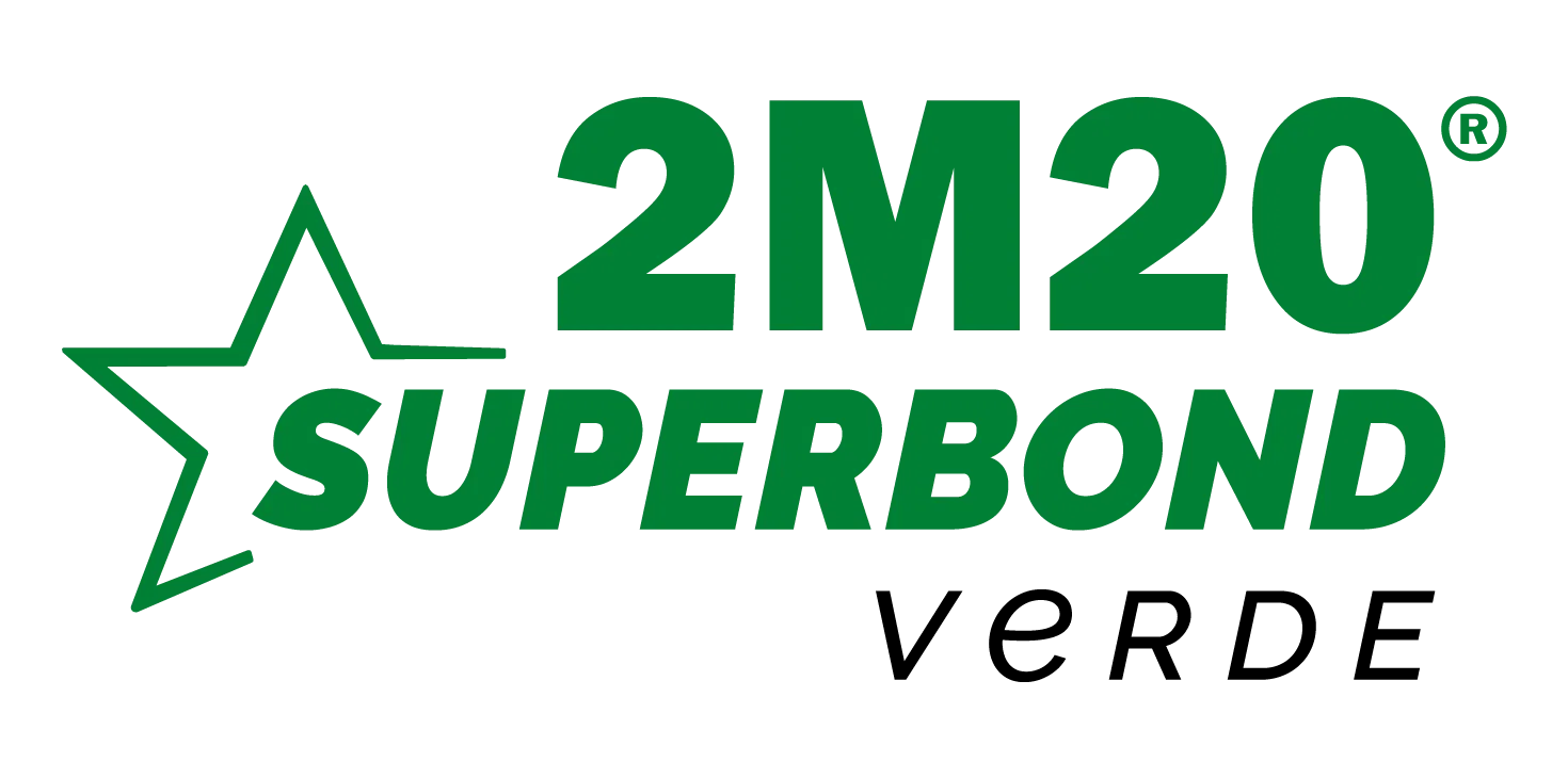 LOGO 2M20® SUPERBOND Verde - Adhesivo Acrílico